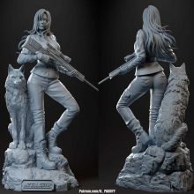 Sniper Wolf - Metal Gear - STL Files