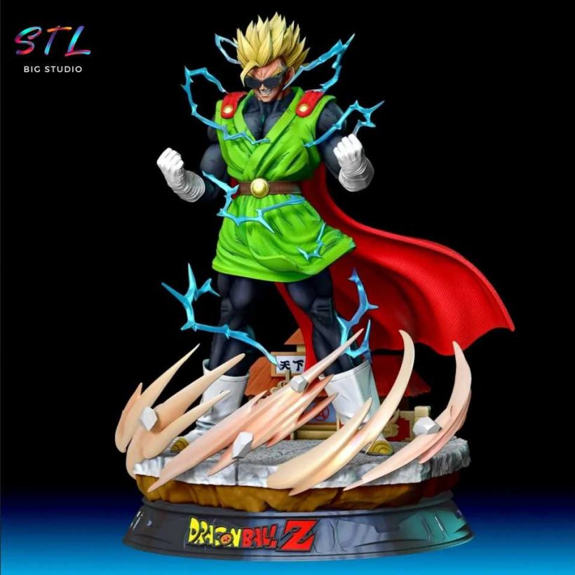 Son Gohan STL Great Saiyaman - Dragon Ball Z - 3D Figure to Print