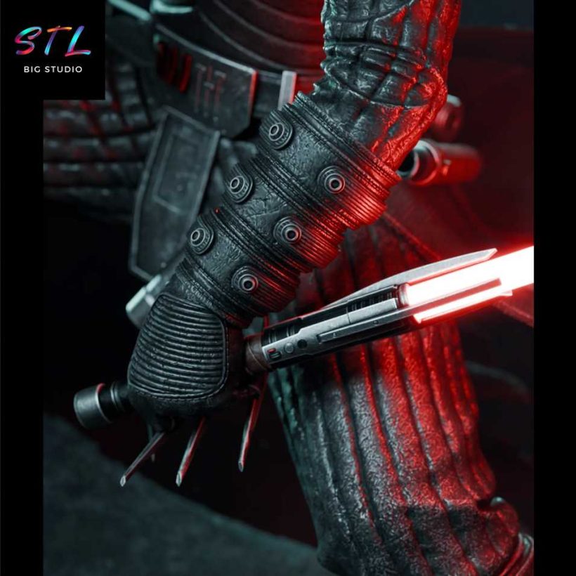 Starkiller STL - Star Wars - 3D Printable Figure