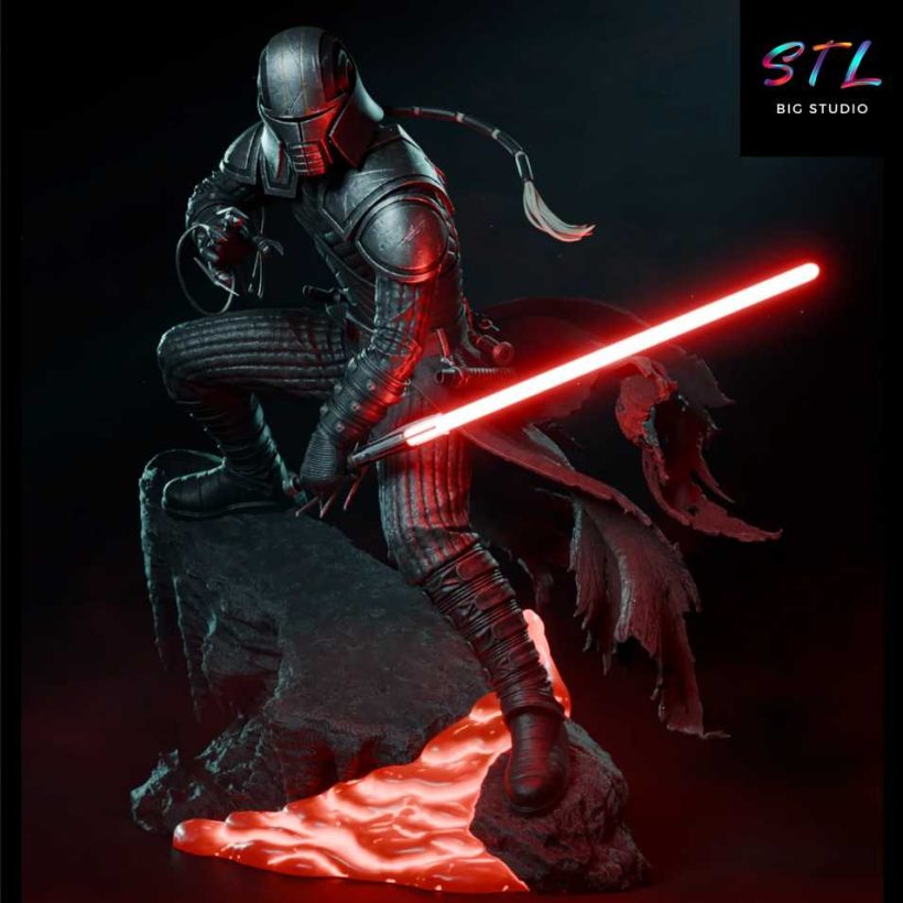 Starkiller STL - Star Wars - 3D Printable Figure