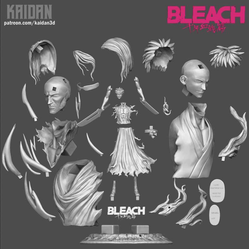 The Blade is Mine Diorama - Bleach - STL Files