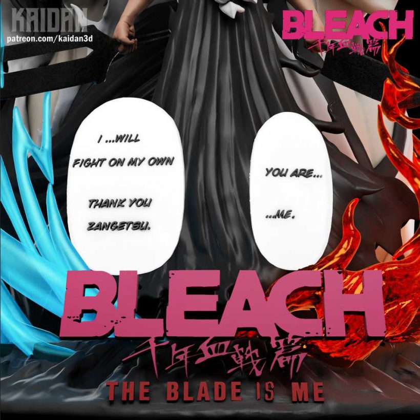 The Blade is Mine Diorama - Bleach - STL Files