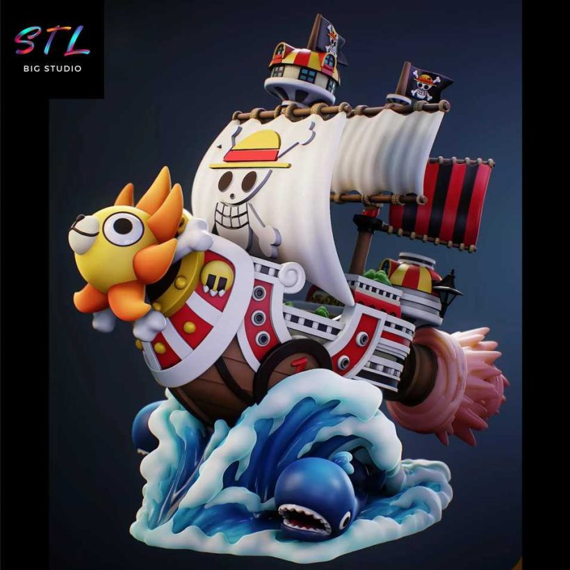 Thousand Sunny STL - One Piece - 3D Ship to Print