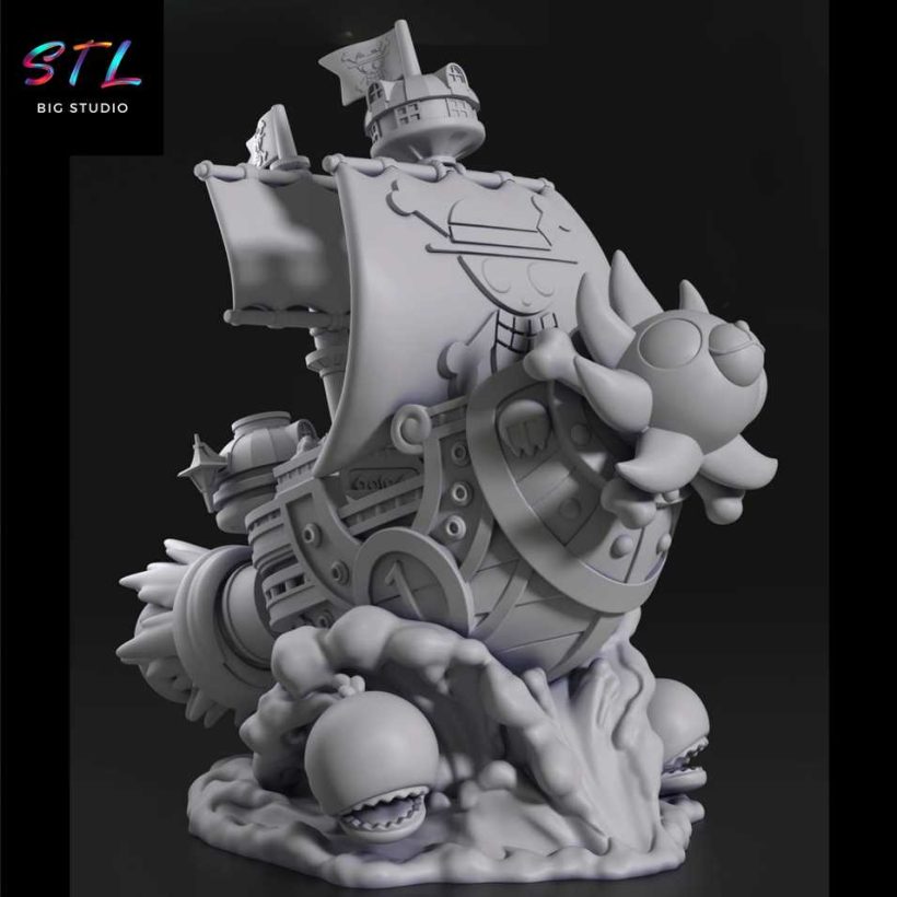 Thousand Sunny STL - One Piece - 3D Ship to Print