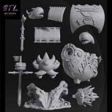 Thousand Sunny STL - One Piece - 3D Ship to Print