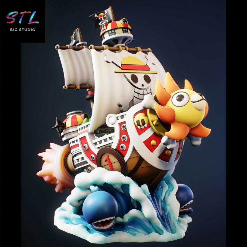 Thousand Sunny STL - One Piece - 3D Ship to Print