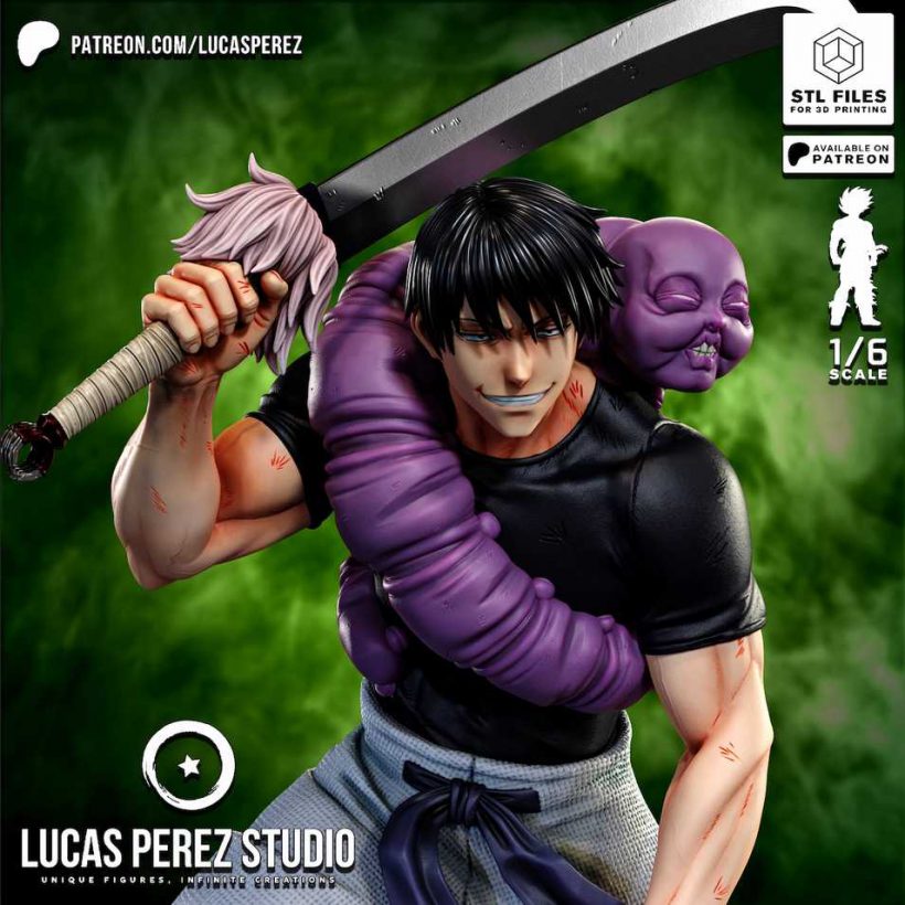 Toji Fushiguro STL 2 - Jujutsu Kaisen