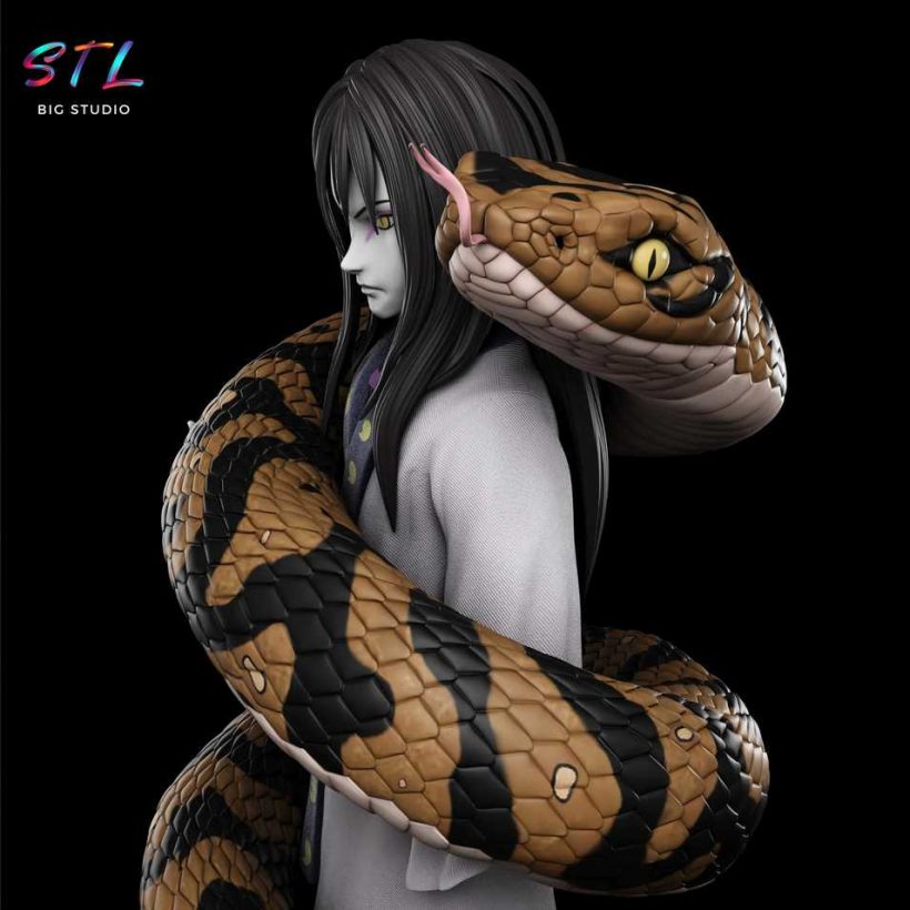 Young Orochimaru STL - Naruto Shippuden - 3D Printable Figure
