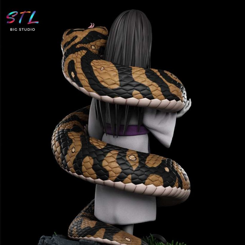 Young Orochimaru STL - Naruto Shippuden - 3D Printable Figure