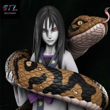 Young Orochimaru STL - Naruto Shippuden - 3D Printable Figure