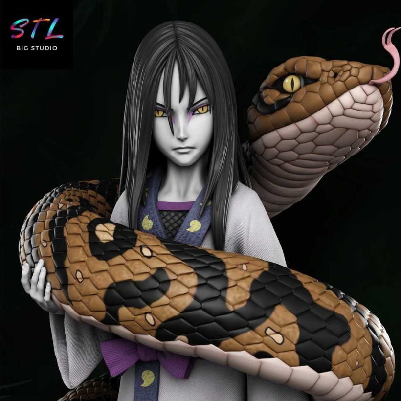 Young Orochimaru STL - Naruto Shippuden - 3D Printable Figure