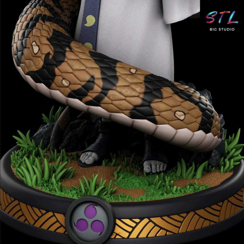 Young Orochimaru STL - Naruto Shippuden - 3D Printable Figure