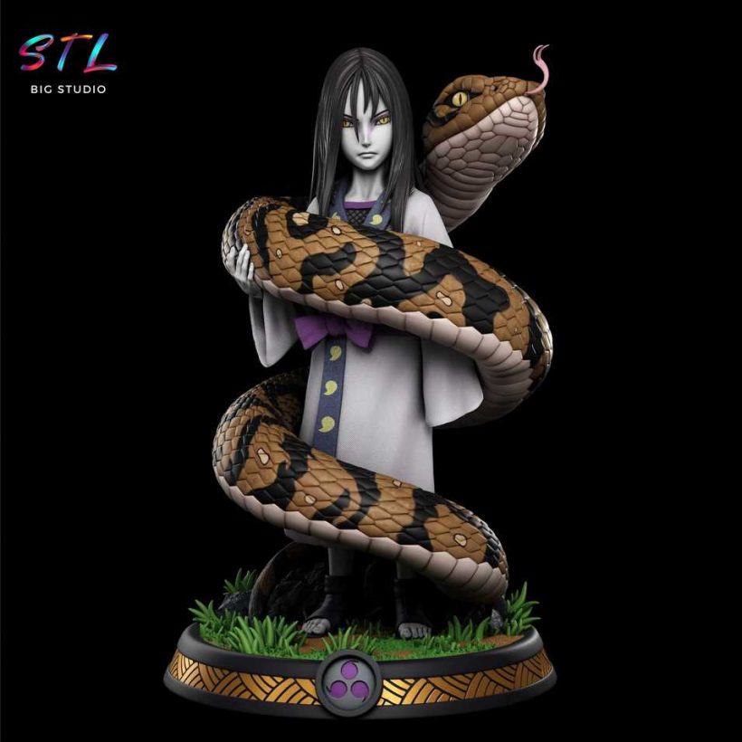 Young Orochimaru STL - Naruto Shippuden - 3D Printable Figure