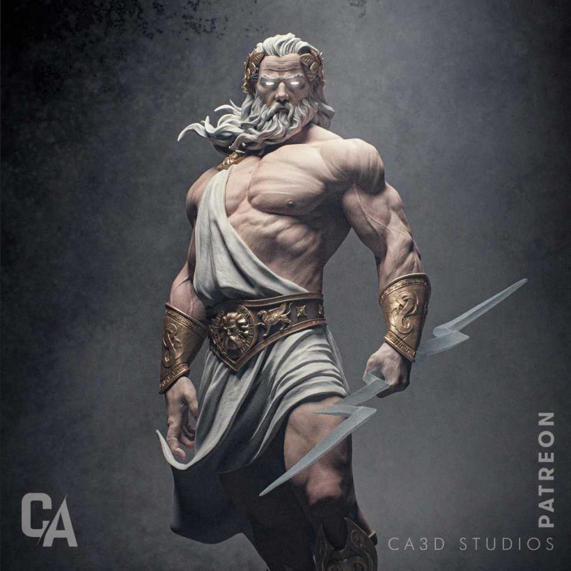Zeus - Fantasy - STL Files