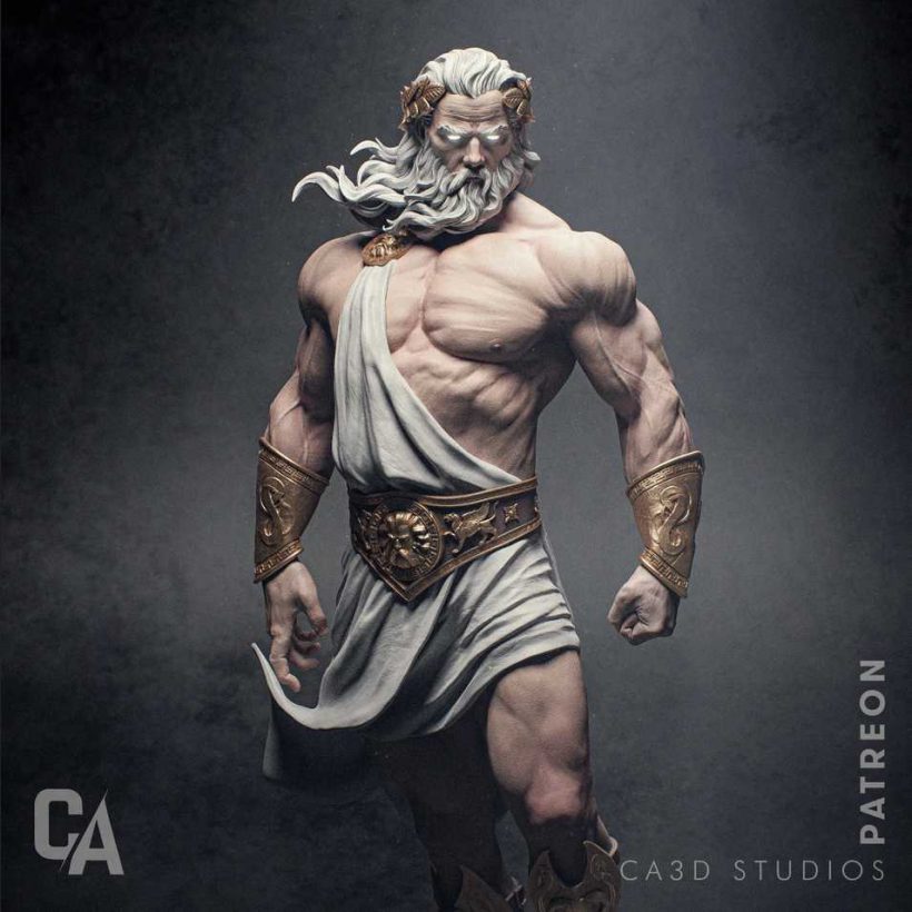 Zeus - Fantasy - STL Files