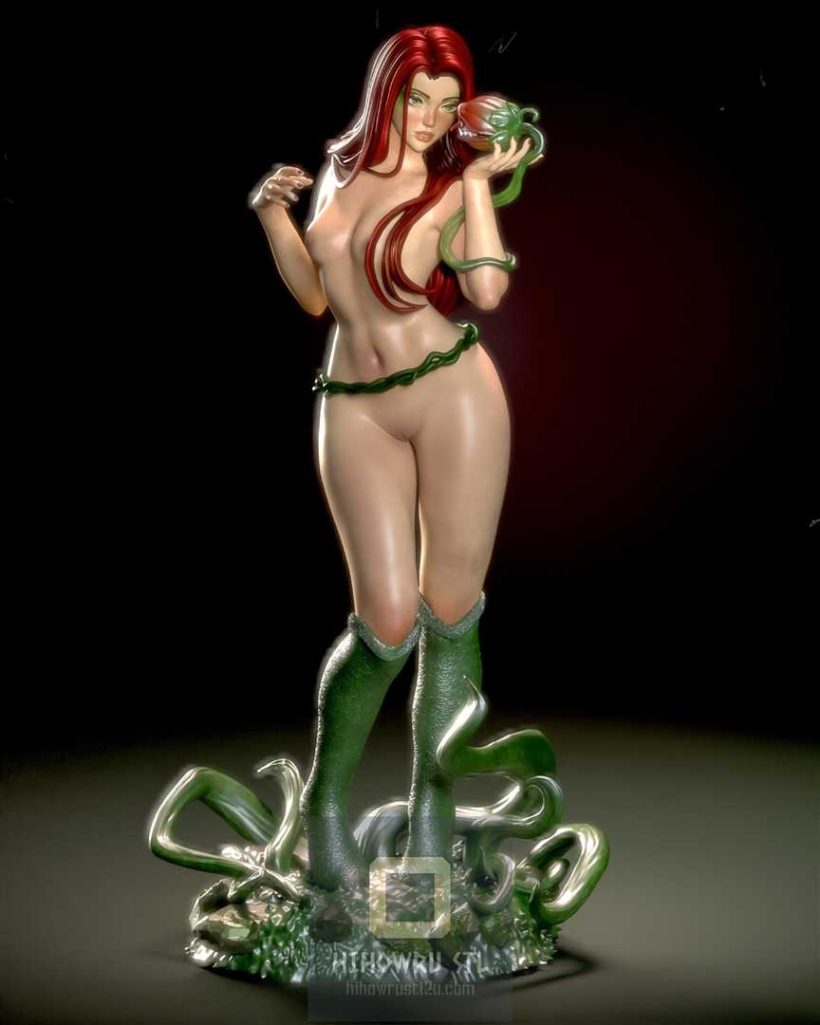 4813 Poison Ivy NSFW - DC Comics - STL 3D Print Files