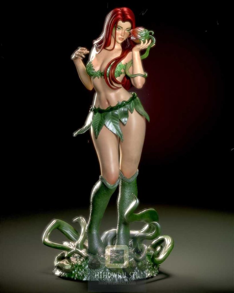 4813 Poison Ivy NSFW - DC Comics - STL 3D Print Files