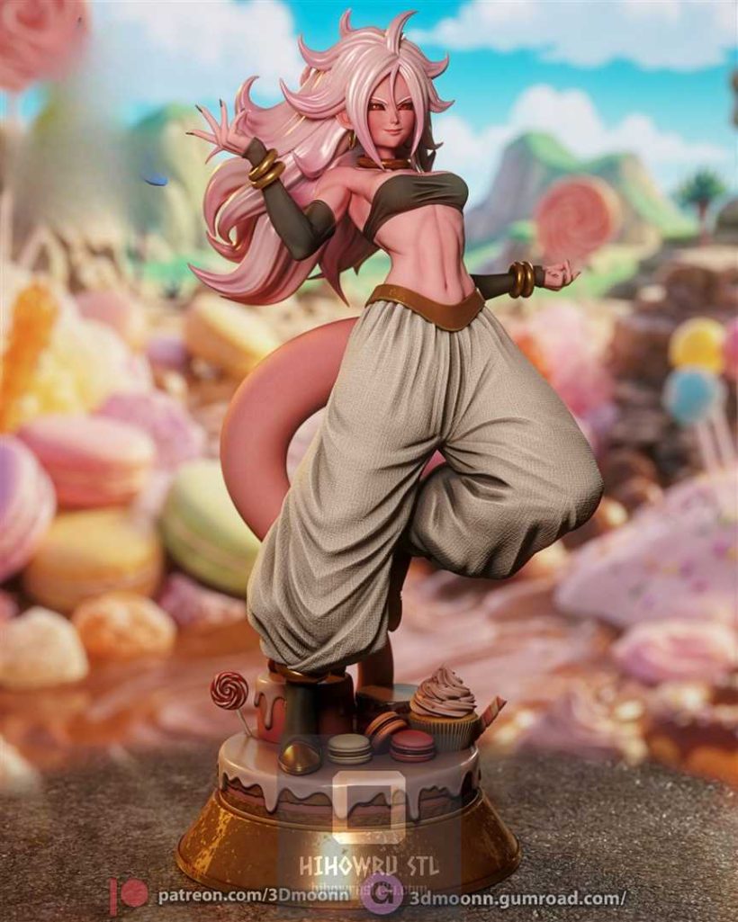 4833 Android 21 NSFW - Dragon Ball - STL 3D Print Files