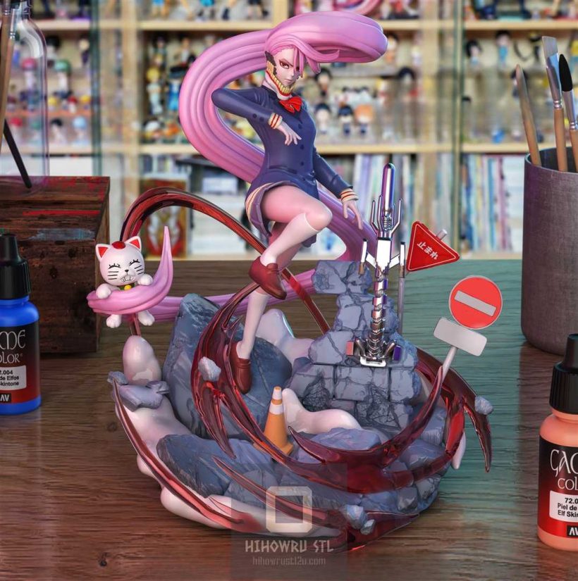 4879 Aira Shiratori - Dandadan - STL 3D Print Files