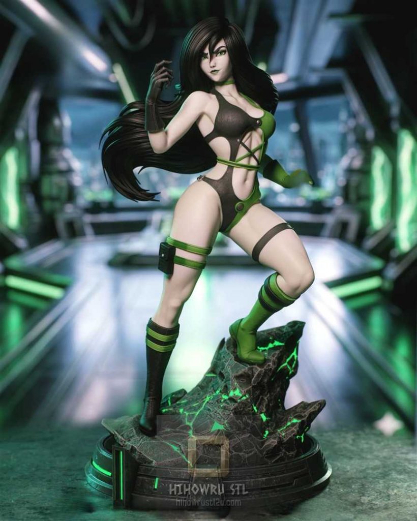 4916 Shego - Kim Possible - STL 3D Print Files