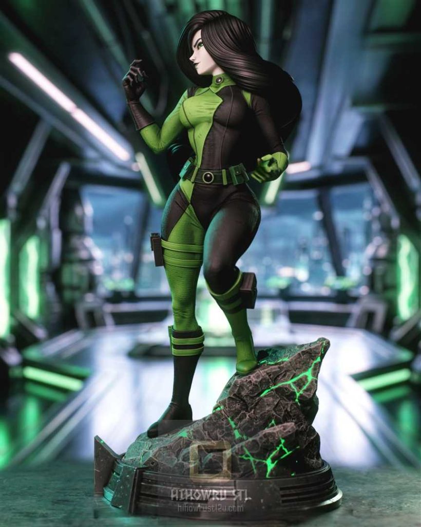 4916 Shego - Kim Possible - STL 3D Print Files
