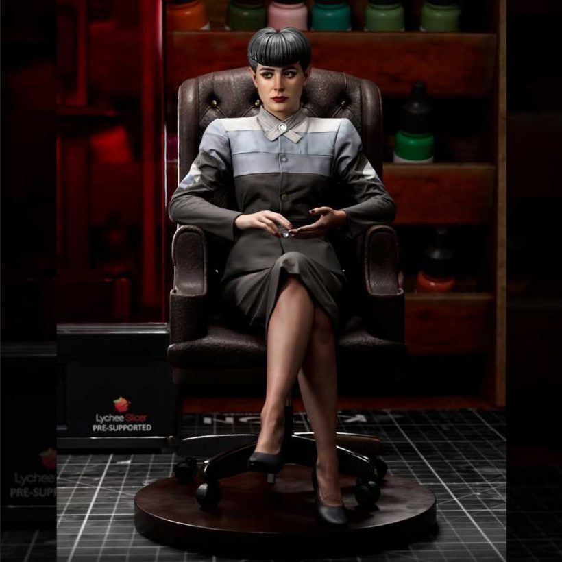 Rachel Blade runner 3d print stl files