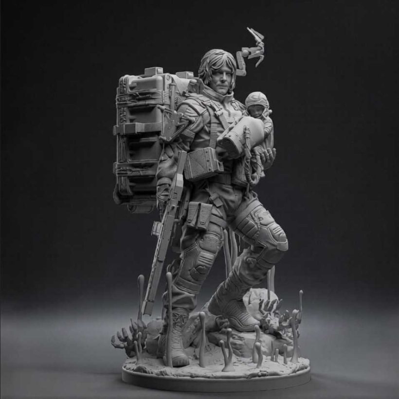 Sam death stranding 3d printing stl files