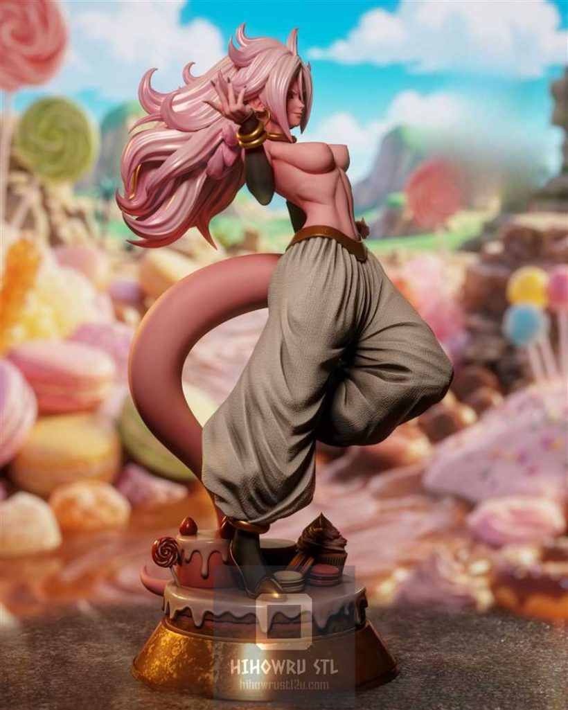 4833 Android 21 NSFW - Dragon Ball - STL 3D Print Files