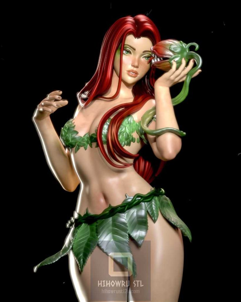4813 Poison Ivy NSFW - DC Comics - STL 3D Print Files