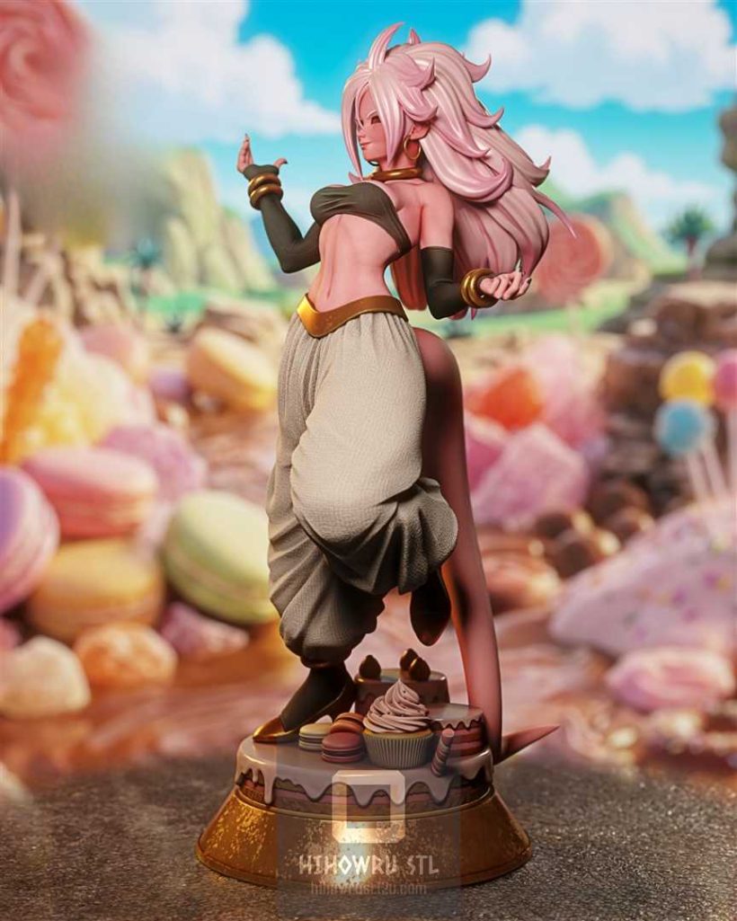 4833 Android 21 NSFW - Dragon Ball - STL 3D Print Files