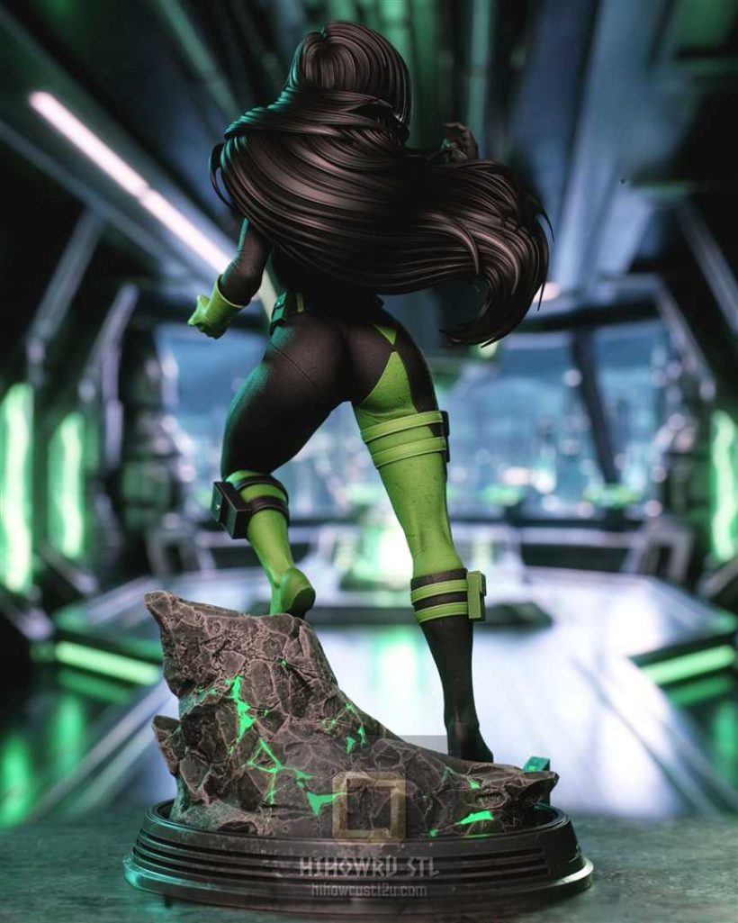 4916 Shego - Kim Possible - STL 3D Print Files