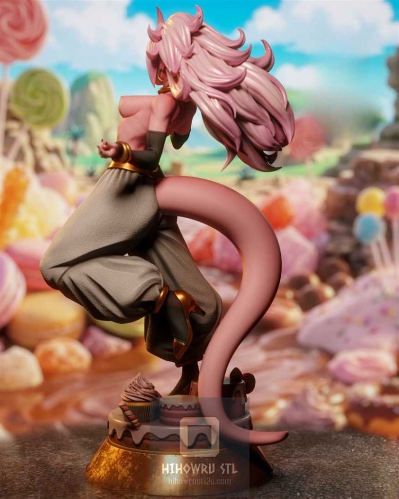 4833 Android 21 NSFW - Dragon Ball - STL 3D Print Files