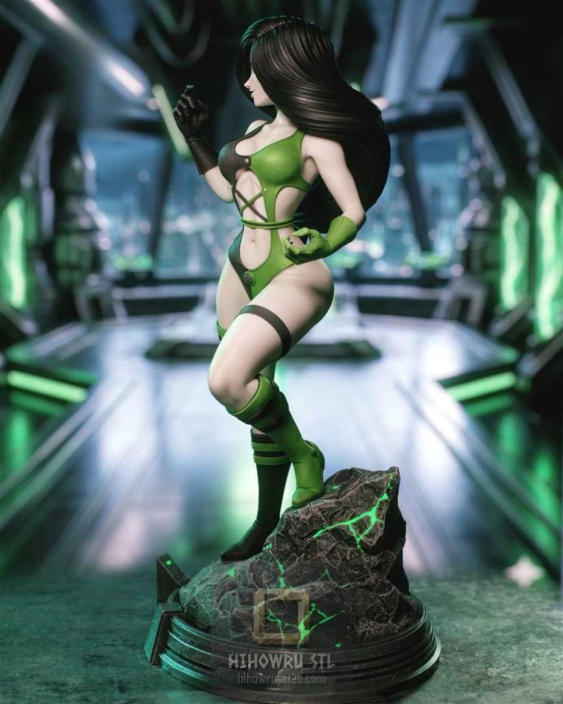 4916 Shego - Kim Possible - STL 3D Print Files