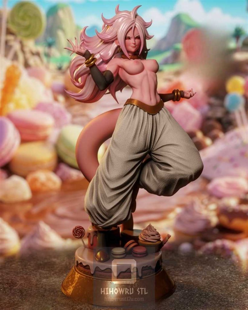4833 Android 21 NSFW - Dragon Ball - STL 3D Print Files