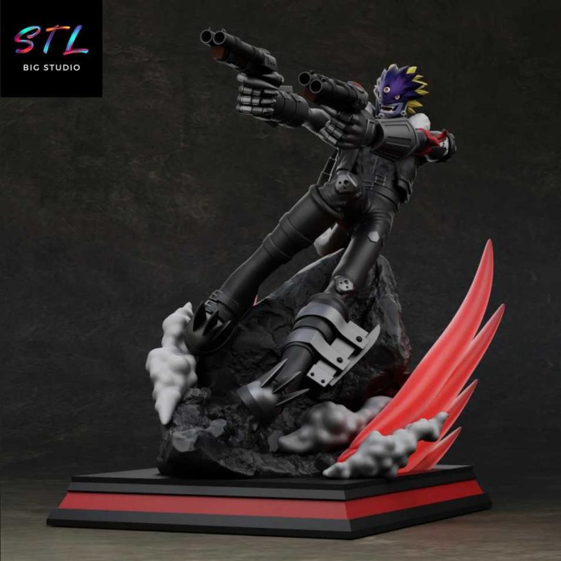 Beelzemon STL - Digimon - 3D Printing Figure