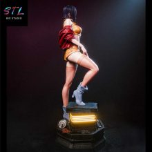 Faye Valentine STL - Cowboy Bebop - 3D Printing Figure