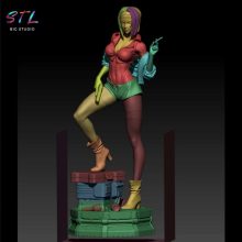 Faye Valentine STL - Cowboy Bebop - 3D Printing Figure