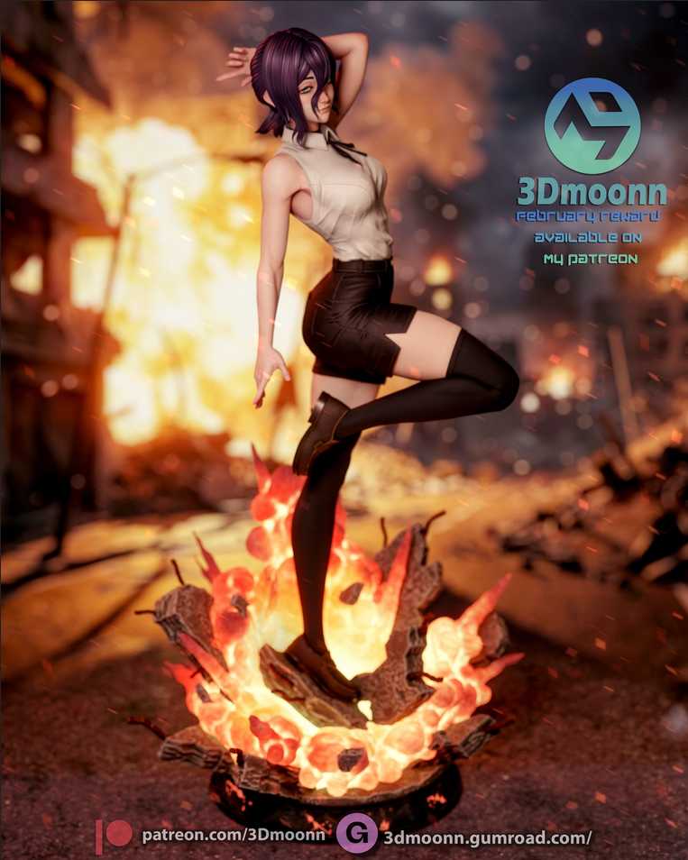 Reze STL 2 - Chainsaw Man