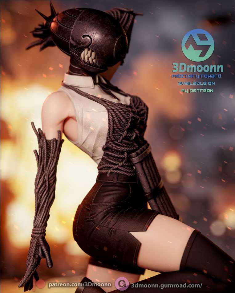 Reze STL 2 - Chainsaw Man