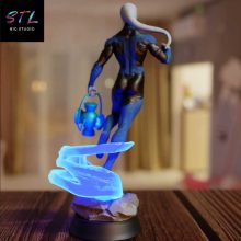 Saint Walker STL - Blue Lantern - 3D Printing Figure