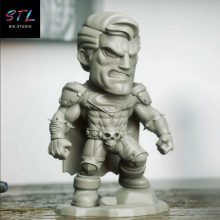 Superman Death Metal Chibi STL - DC Comics - 3D Printing Figure