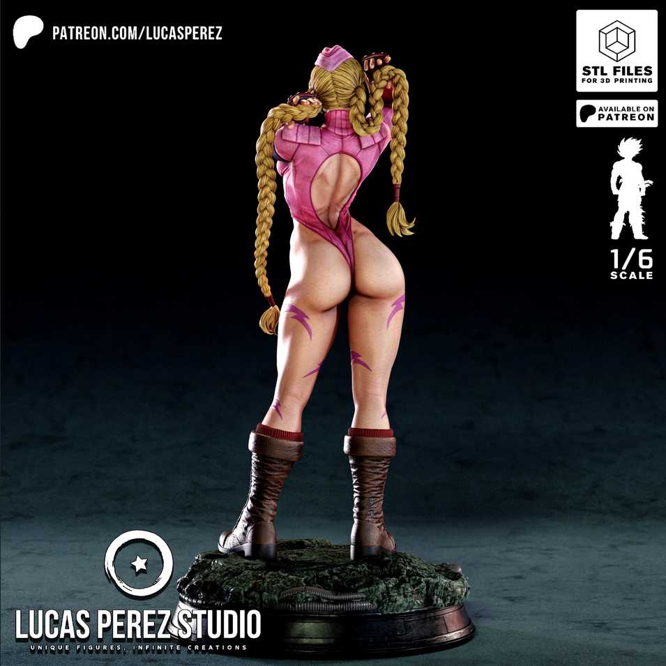 Cammy White STL 3 - Street Fighter