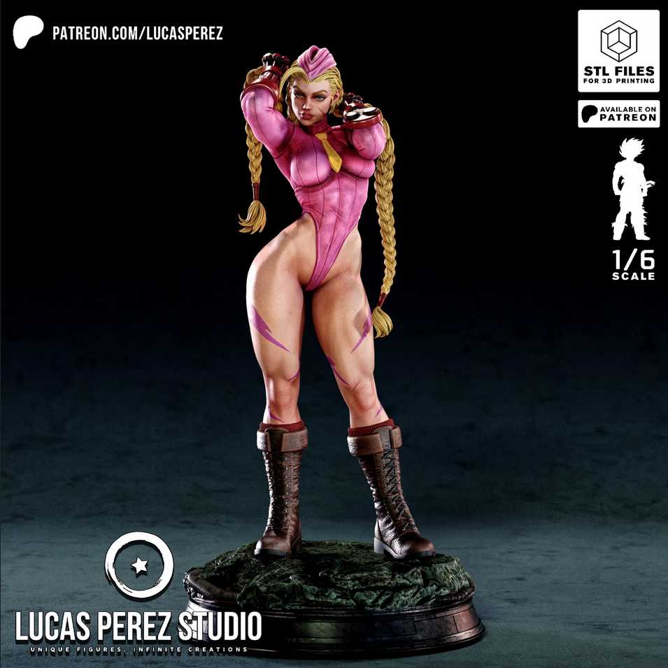Cammy White STL 3 - Street Fighter