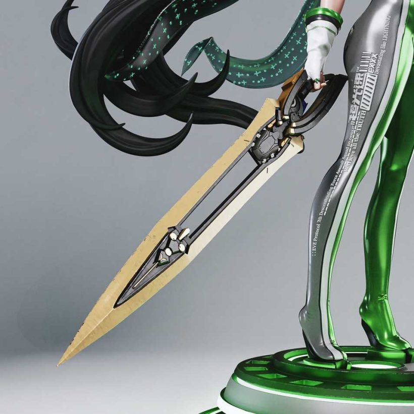 Eve Stellar Blade of Hope - 3D Printer Files - 3d STL resin print download files - STL 3D Print Files