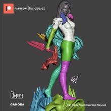 Gamora - 3d stl print files - STL 3D Print Files