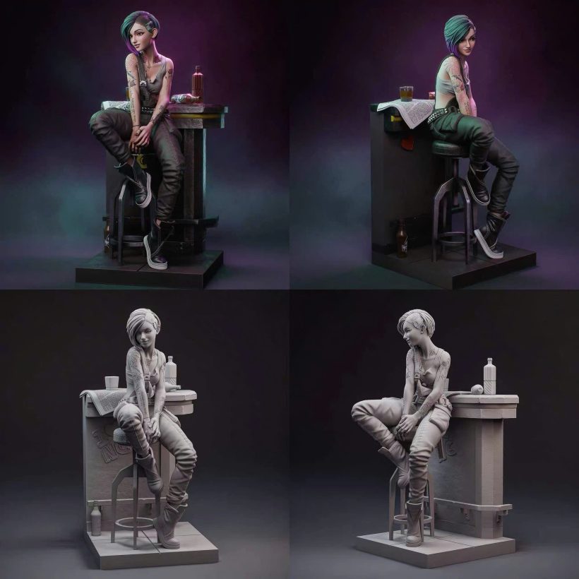 Judy - Cyberpunk 2077 - Bulkamancer Sculpts