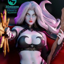 Lady Death - STL 3D Print Files