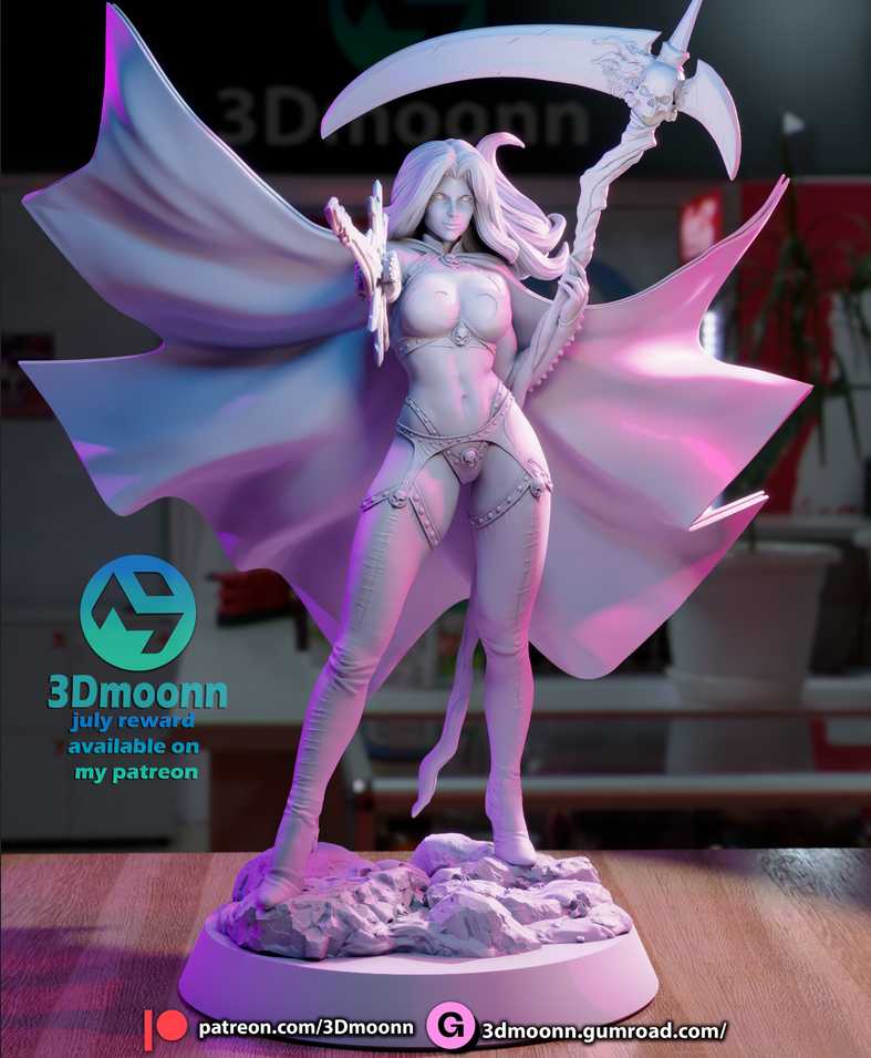 Lady Death - STL 3D Print Files