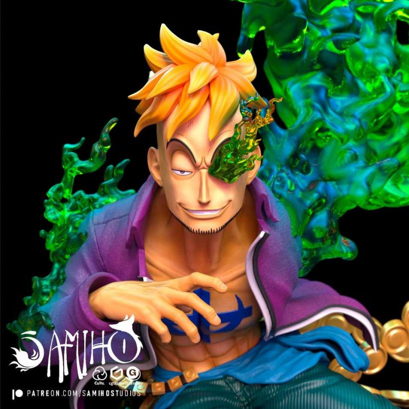 Marco the Phoenix From One Piece - STL 3D Print Files