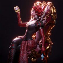 Red Queen STL - Fantasy